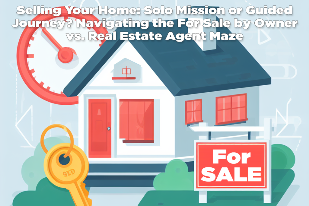 Selling Your Home - Solo Mission or Guided Journey - Navigating the For Sale by Owner vs. Real Estate Agent Maze