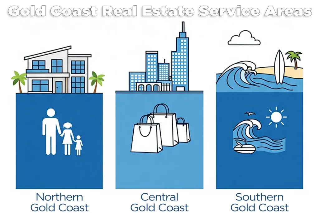 Gold Coast Real Estate Service Areas - Craig Douglas Gold Coast Real Estate Agent